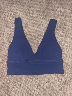 lululemon athletica Navy Deep V Bralette